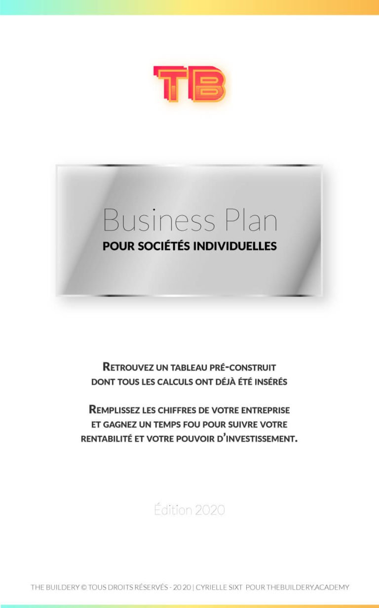 Tableau préparé avec tous les calculs nécessaires à l'élaboration d'un Business Plan prévisionnel officiel d'une société. Disponible à 2€